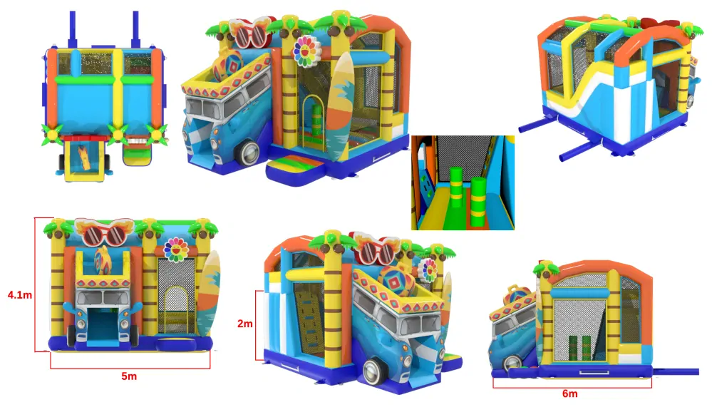 Nafukovací kombo Surfing 2