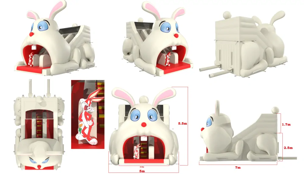 Nafukovací skluzavka Bugs Bunny
