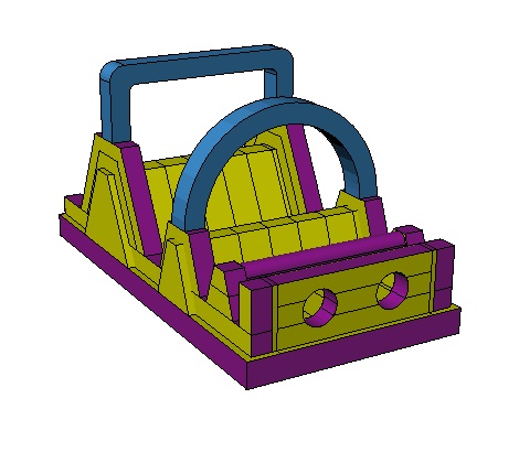 Překážková dráha - 8 m "L"